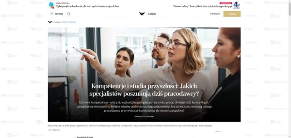 Kompetencje i studia przyszłości Jakich specjalistów poszukują dziś pracodawcy rp pl PM