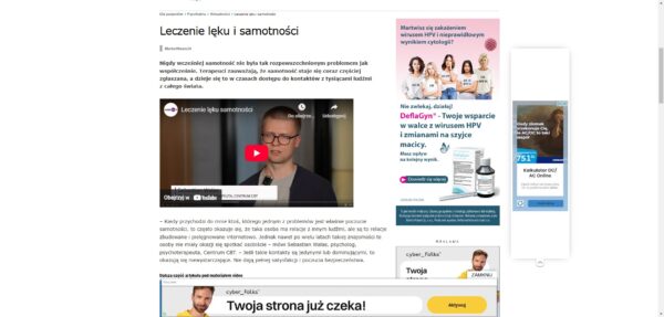 Leczenie lęku i samotności Psychiatria mp pl
