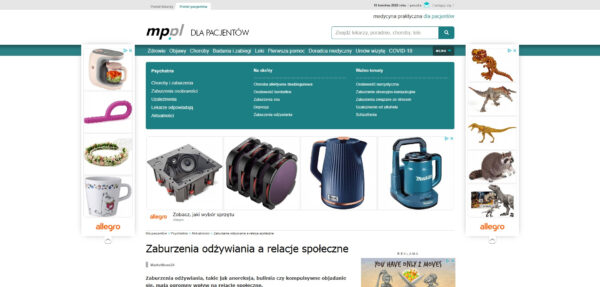 Zaburzenia odżywiania a relacje społeczne Psychiatria mp pl PM