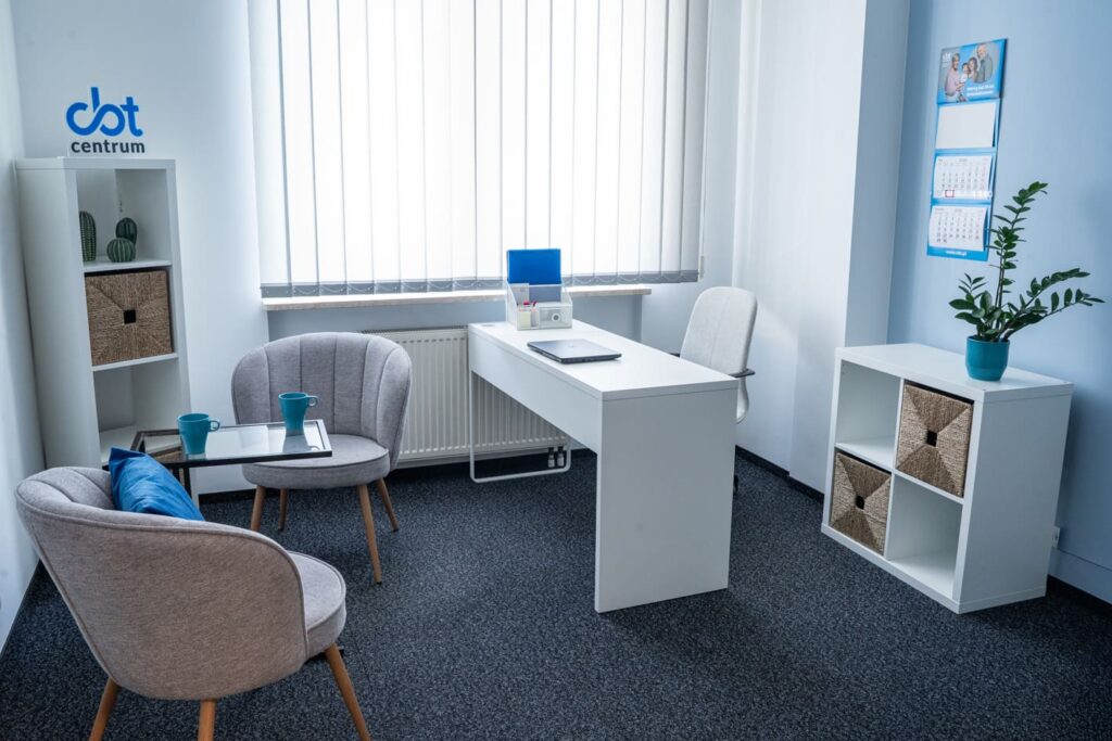 Gabinet 2 poradni psychologicznej Centrum CBT Mokotów Wiktorska