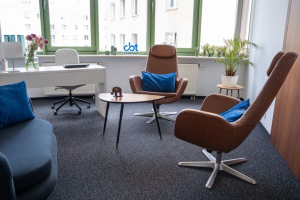 Gabinet 4 poradni psychologicznej Centrum CBT Mokotów Wiktorska