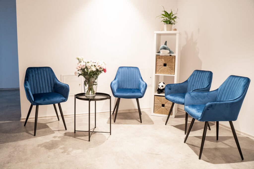 Poradnia Centrum CBT na Wilanowie - poczekalnia