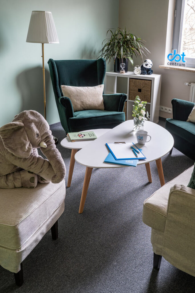 Poradnia Centrum CBT na Mokotowie - gabinet