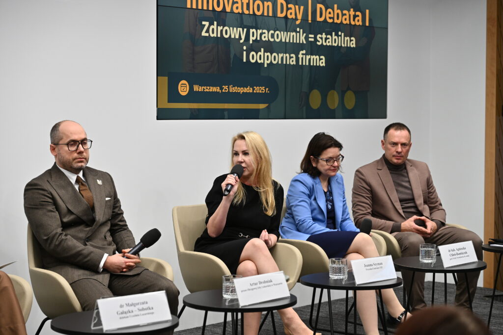 Uczestnicy debaty Polityka Zdrowotna, Zdrowy pracownik bezpieczeństwo i wartość każdej firmy