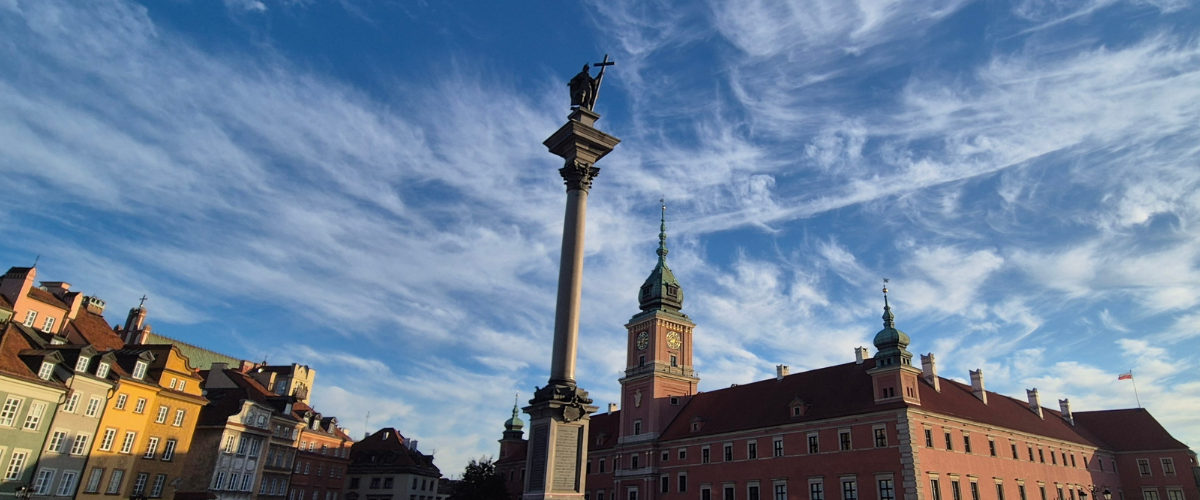 Panorama Starego Miasta w Warszawie